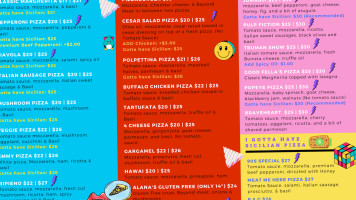 Little Luzzo's Pizza menu