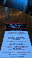 Red Lion Lounge inside