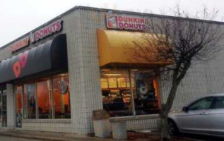 Dunkin' outside