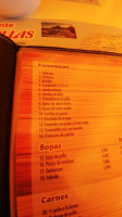 Las Estrellas menu