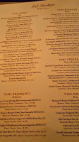 La Storia menu