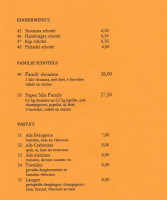 Pizzeria Pyramide Hengevelde menu