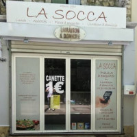 La Socca Pizza inside