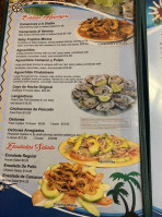 Mariscos Las Cazuelitas menu