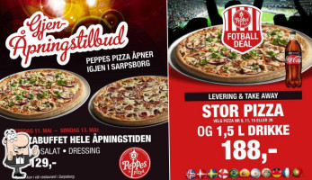 Peppes Pizza Sarpsborg food