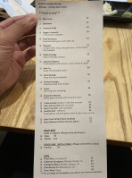 Sakesan Sushi Robata menu