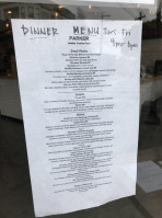 Parker Cafe Potrero menu