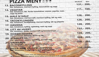 Birkeland Storkiosk Pizza Grill As food