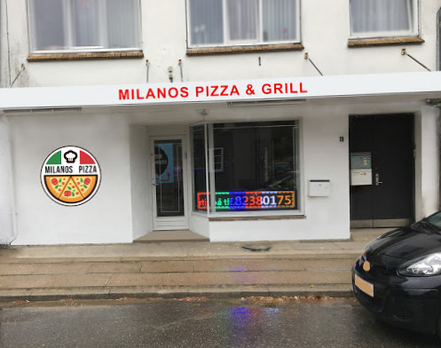 Milanos Pizza Grill Udenfor