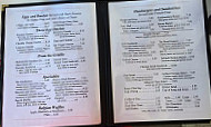 Road Runner Cafe menu