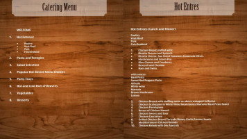 Country Kitchen menu