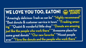 Daylight Donuts- Eaton food