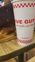 Five Guys Burgers Fries food