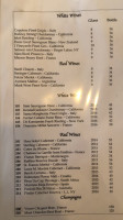 Trattoria Ora menu