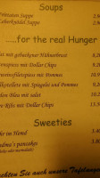 Flying Kangaroo Australian Pub menu