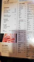 Gom Shabu Shabu menu