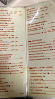 Bulevar Luna menu