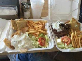 Monty's Gyros Subs food