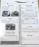 Hudson Bay Seafood Restaurant menu