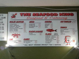 Seafood King menu