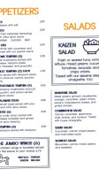 Kaizen Sushi Poke Grill food