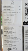 Seamore's Brookfield Place menu