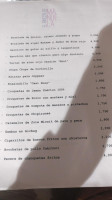 El Rincón De Manuela menu