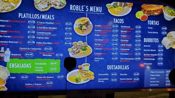 Roble's Taqueria food