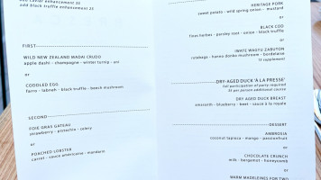 Bresca menu