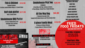 Atl Fusion Bbq menu