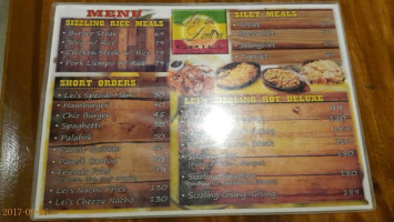 Lei And Lemon Grill menu