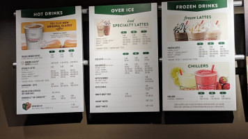 Krispy Kreme menu