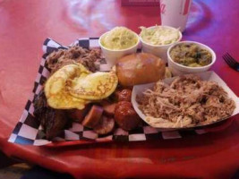 New Moon Bbq food