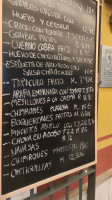 Taberna El Loli menu