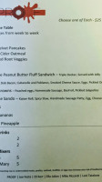 Proof Kitchen menu