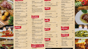 Moderato menu