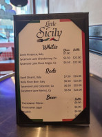 Little Sicily menu