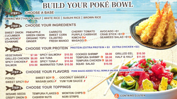 No. 1 Poke Bowl food