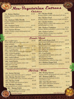 North South Tadka menu