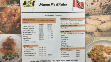 Mama P’s Kitchen food