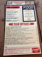 Varsity Tavern menu