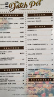 The Dutch Pot Caribbean American Flavors menu