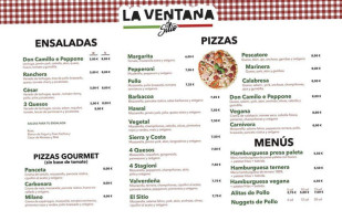 La Ventana Del Sitio menu