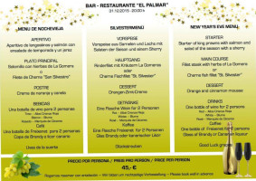 Bar Restaurante “el Palmar” food