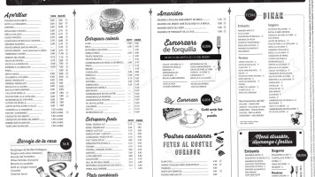 El Rebost Dels Guiu menu