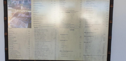 Venta Talilla menu