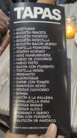 Mesón Los Cachorros menu