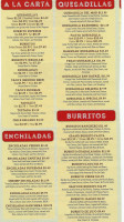 Cinco De Mayo Mexican Grill menu