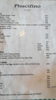 Phucifino menu