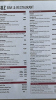 Buzbar menu